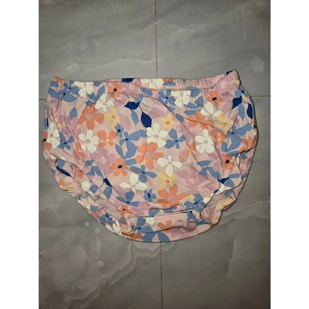 Carter's Baby Girls Size 18 Months Pink Floral 2-Piece Set